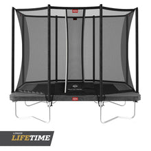 Load image into Gallery viewer, BERG Ultim Champion Trampoline Regular + Safety Net Deluxe
