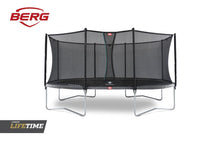 Load image into Gallery viewer, Berg Grand Favorit Trampoline Regular 520 Grey + Safety Net Comfort
