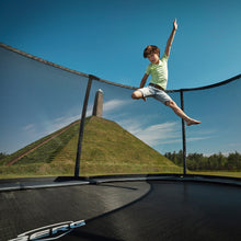 Load image into Gallery viewer, BERG Grand Elite Trampoline  Regular 520 Grey + Safety Net Deluxe
